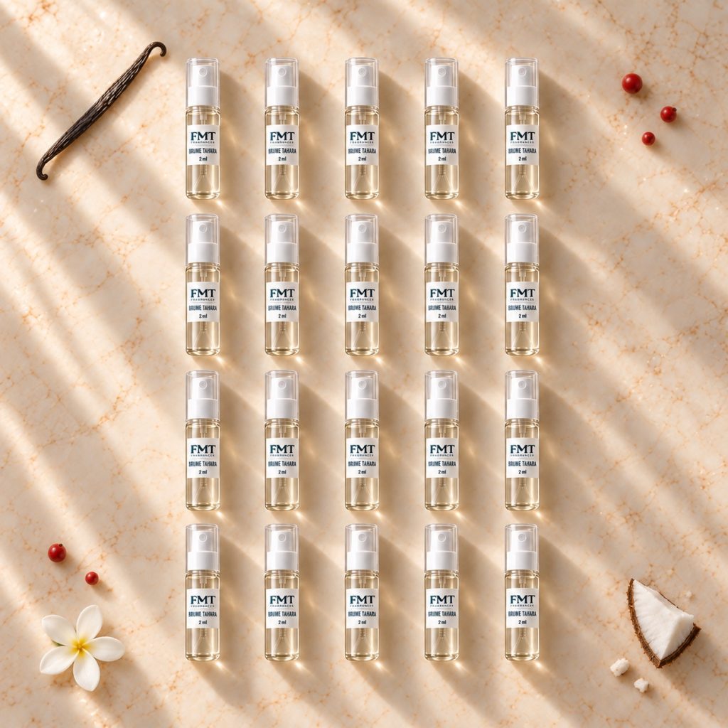 Illustration du pack Brume corporelle : 20 sprays de 2 ml, sans boîte