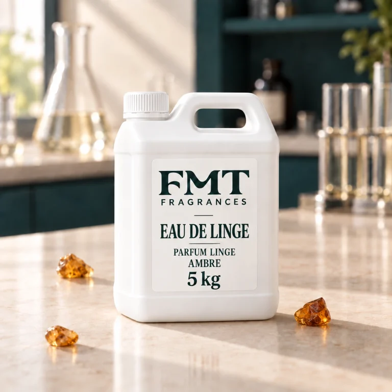 Eau de linge — Ambre — 5KG — laboratoire FMT