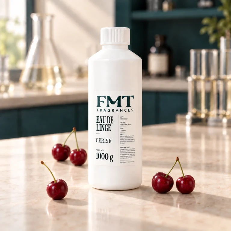 Eau de linge — Cerise — 1KG — laboratoire FMT
