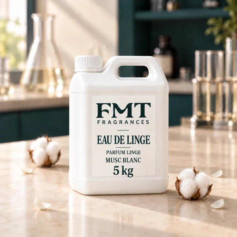 Eau de linge — Musc blanc — 5KG — laboratoire FMT