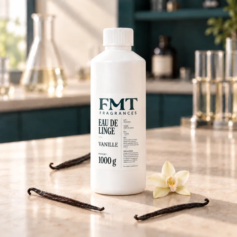 Eau de linge — Vanille — 1KG — laboratoire FMT