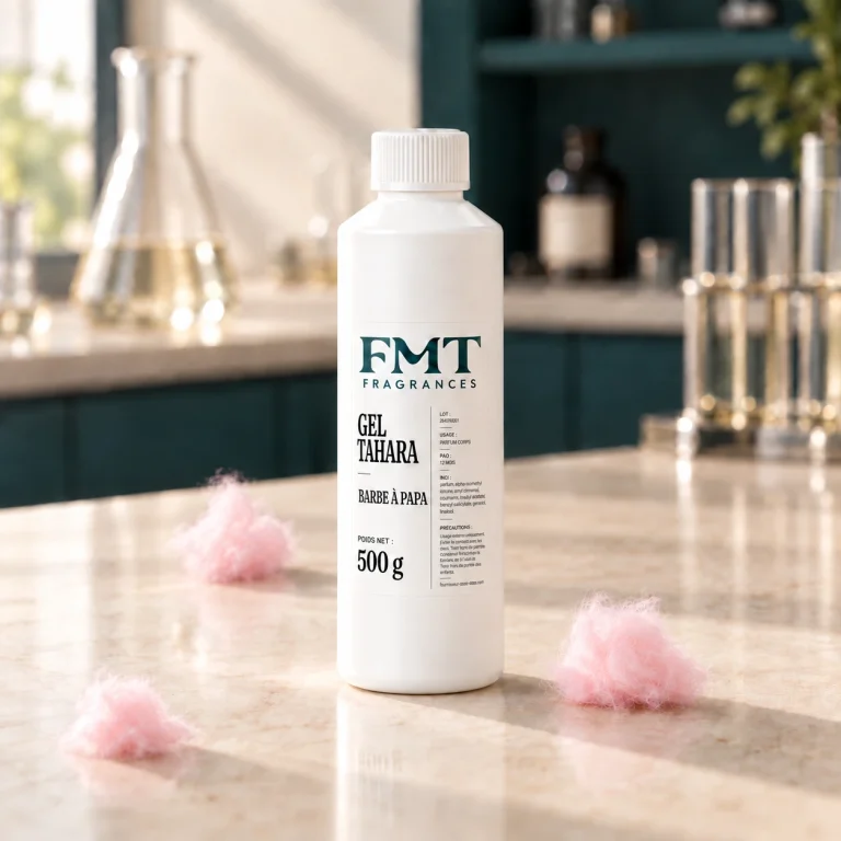 Gel Tahara — musc intime en gel — Barbe à papa — 500G — laboratoire FMT