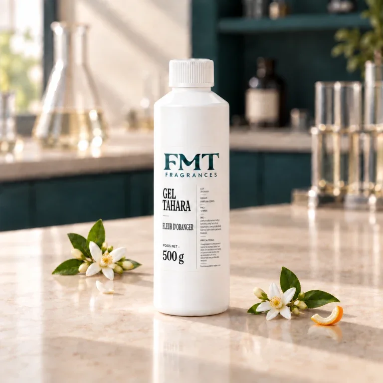 Gel Tahara — musc intime en gel — Fleur d'Oranger — 500G — laboratoire FMT