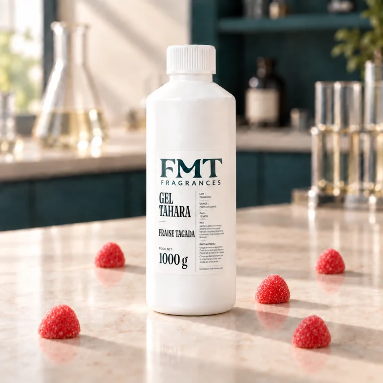 Gel Tahara — musc intime en gel — Fraise Tagada — 1KG — laboratoire FMT