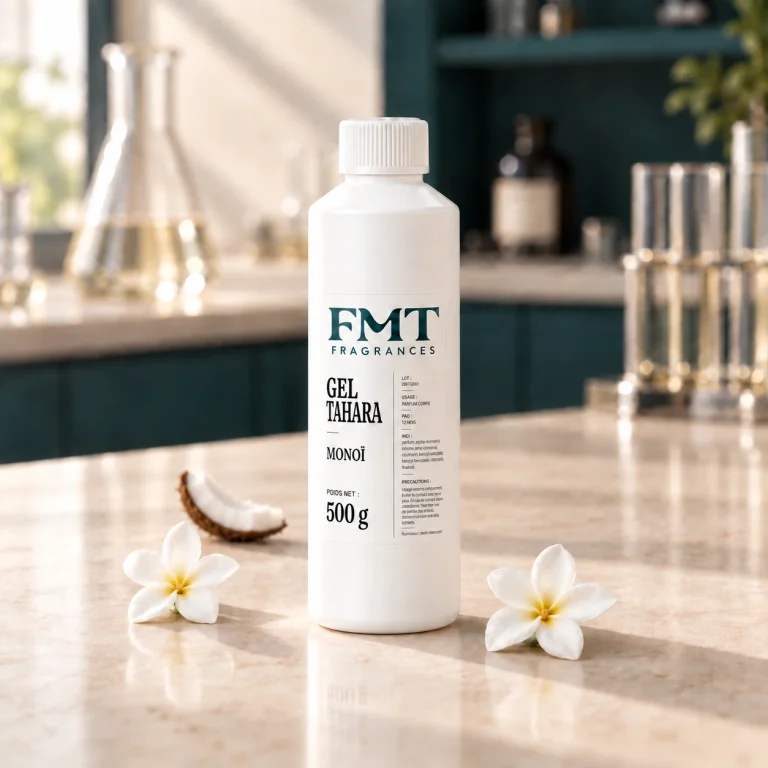 Gel Tahara — musc intime en gel — Monoï — 500G — laboratoire FMT