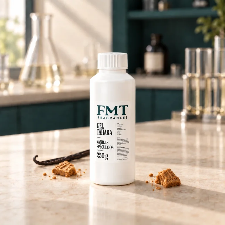 Gel Tahara — musc intime en gel — Vanille Spéculoos — 250G — laboratoire FMT